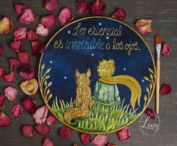 Nuevas piecitas del principito ,retomando este bello… – Acryl von Lianzhi Artist