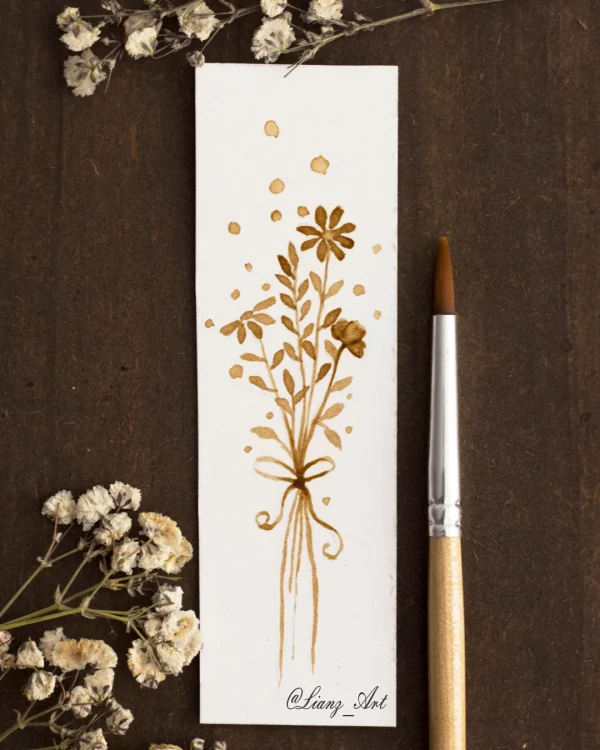 Some coffee for today – Kaffeemalerei / Aquarell von Lianzhi Artist